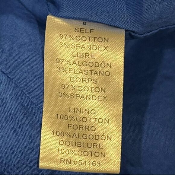 One shoulder navy fitted dress with pockets - Picture 11 of 13